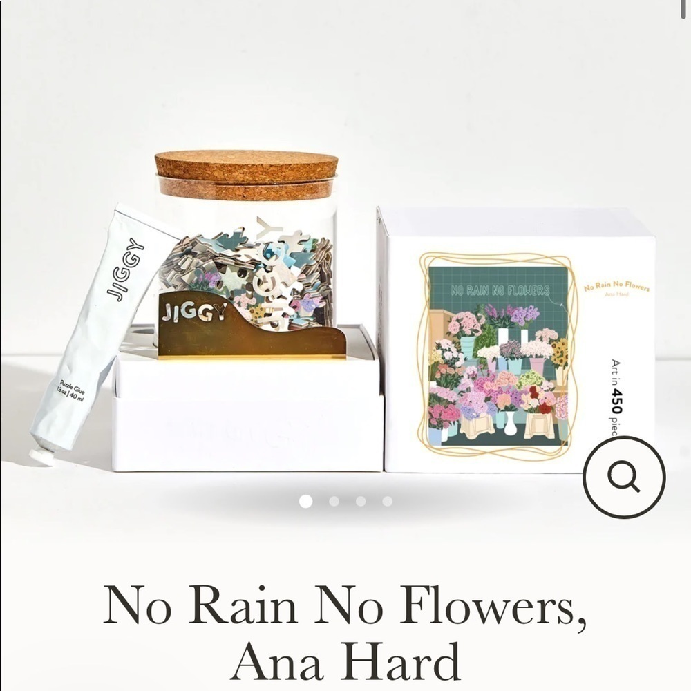 Ana Hard No Rain No Flowers 450 pieces Puzzle. New.